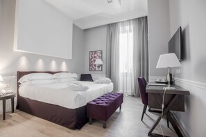 Superior tweepersoonskamer | Lakens van Egyptisch katoen, luxe beddengoed