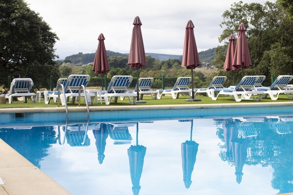 Alberca al aire libre por temporada 