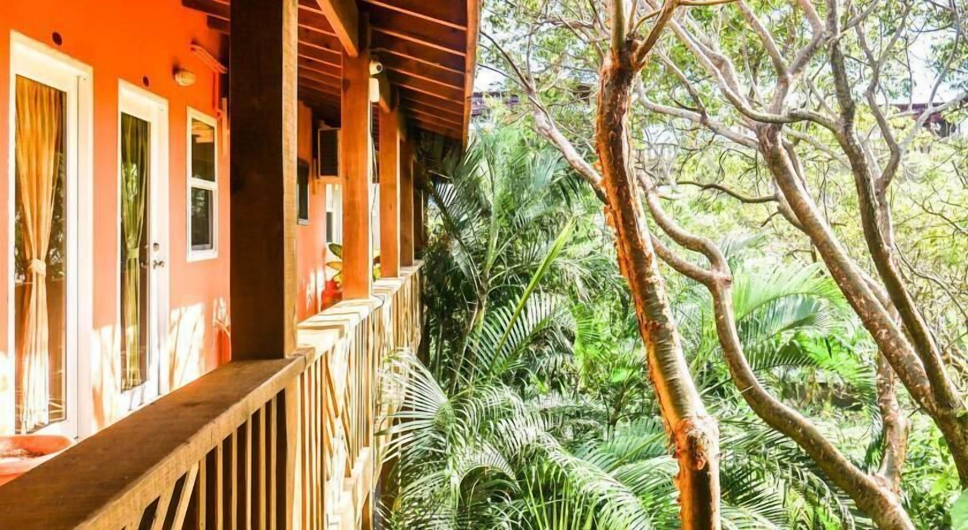 Façade de l’hébergement