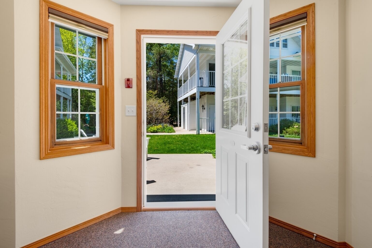 king, garden view with patio and rain shower on first floor only | view from room