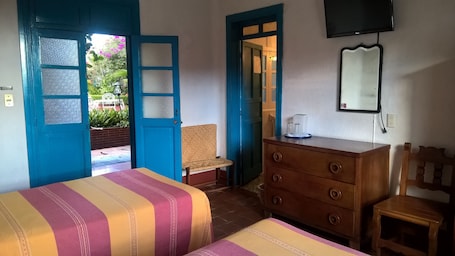 Vista desde la habitación. Hotel Santa Prisca