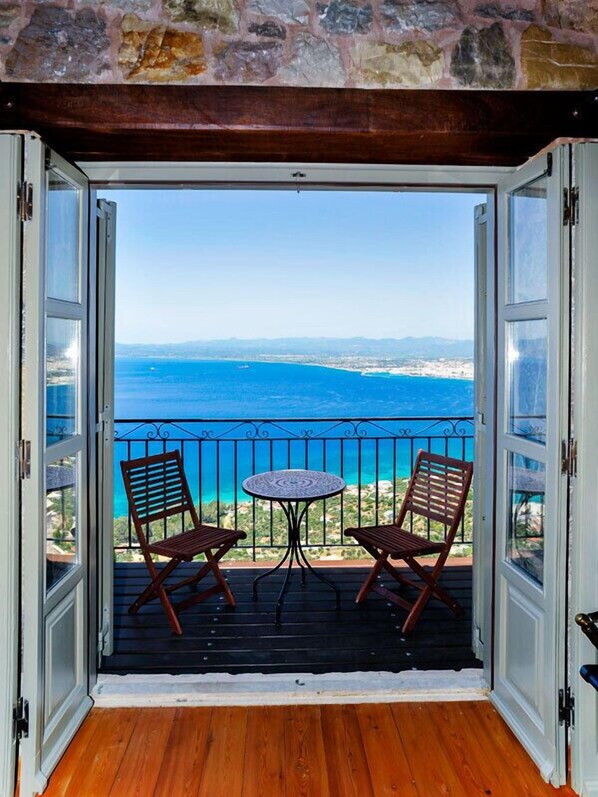 Villa, 2 Bedrooms, Sea View | Balcony
