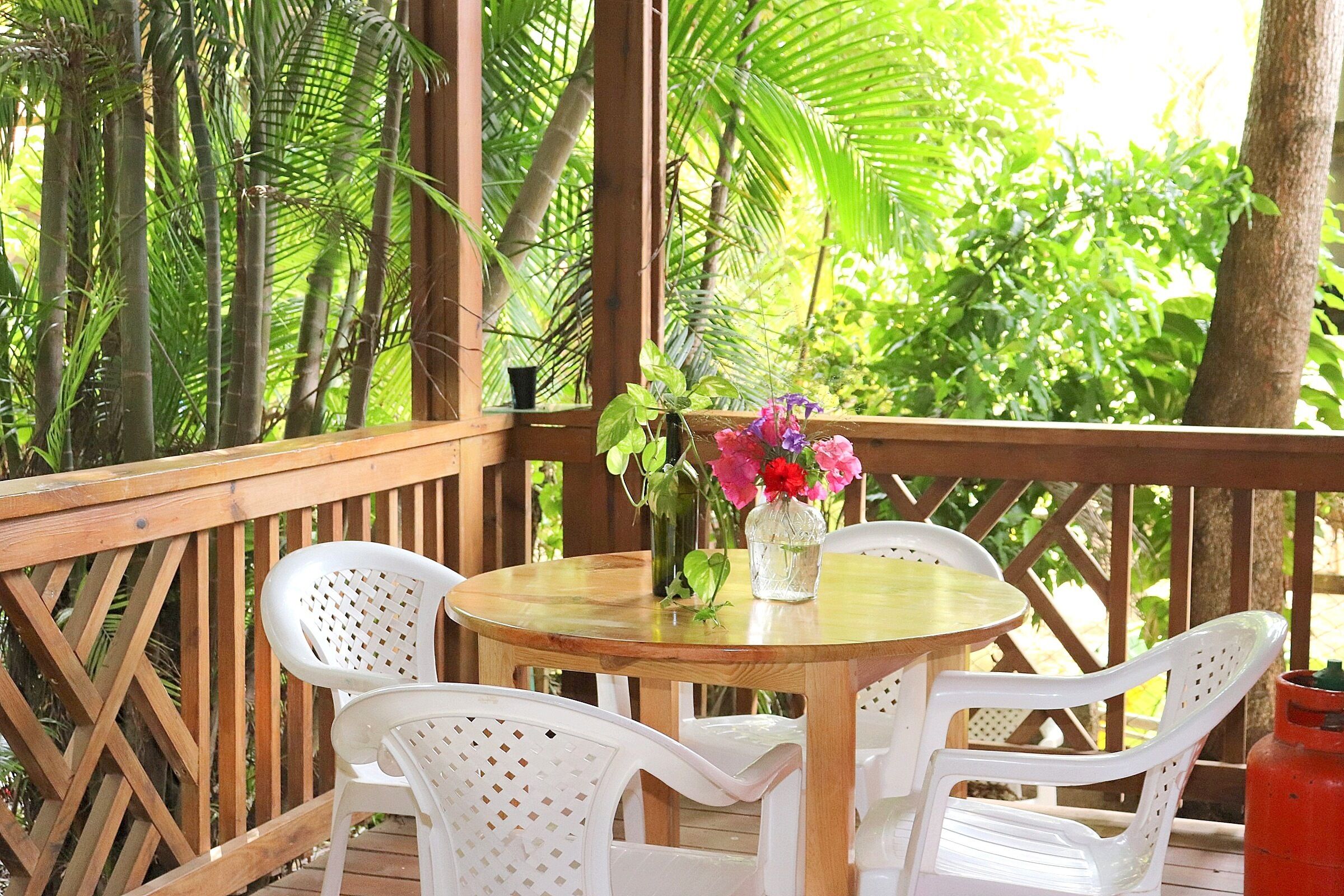 Apartment with Garden View | Terrace/patio