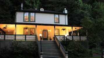 Front of property - evening/night