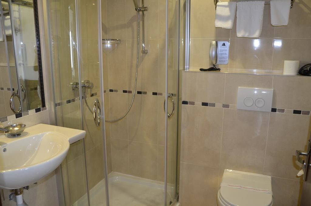 free toiletries, hair dryer, dressing gowns, slippers