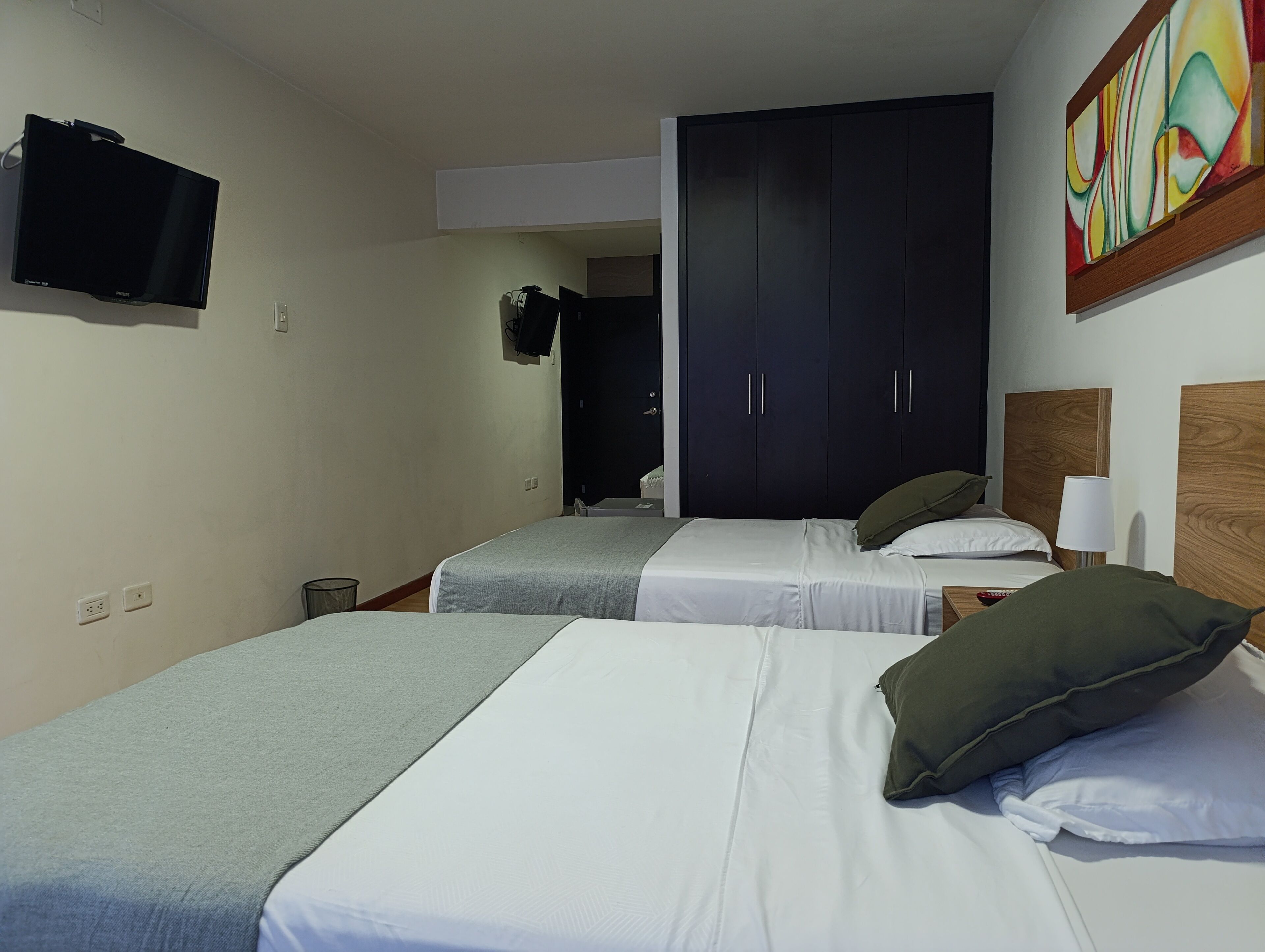 standard quadruple room, multiple beds | hypo-allergenic bedding, minibar, in-room safe, desk