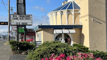 Voorkant van accommodatie