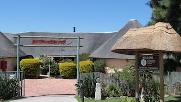 Entrada al alojamiento