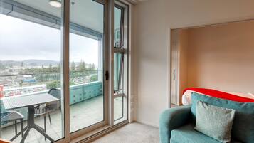 Appartement, 2 chambres, vue océan | Terrasse/Patio