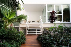 Overnattingsstedets uteområder