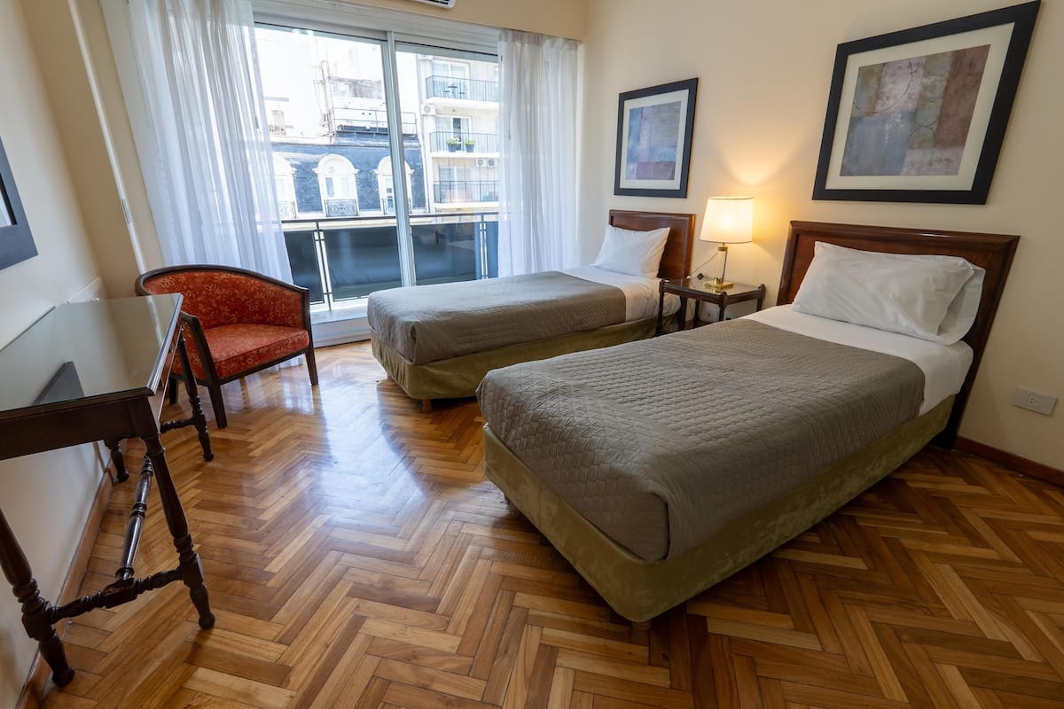 2 habitaciones y ropa de cama de alta calidad