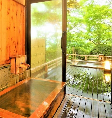 Free toiletries, hair dryer, slippers, bidet. Hakone Kowakien Mikawaya Ryokan
