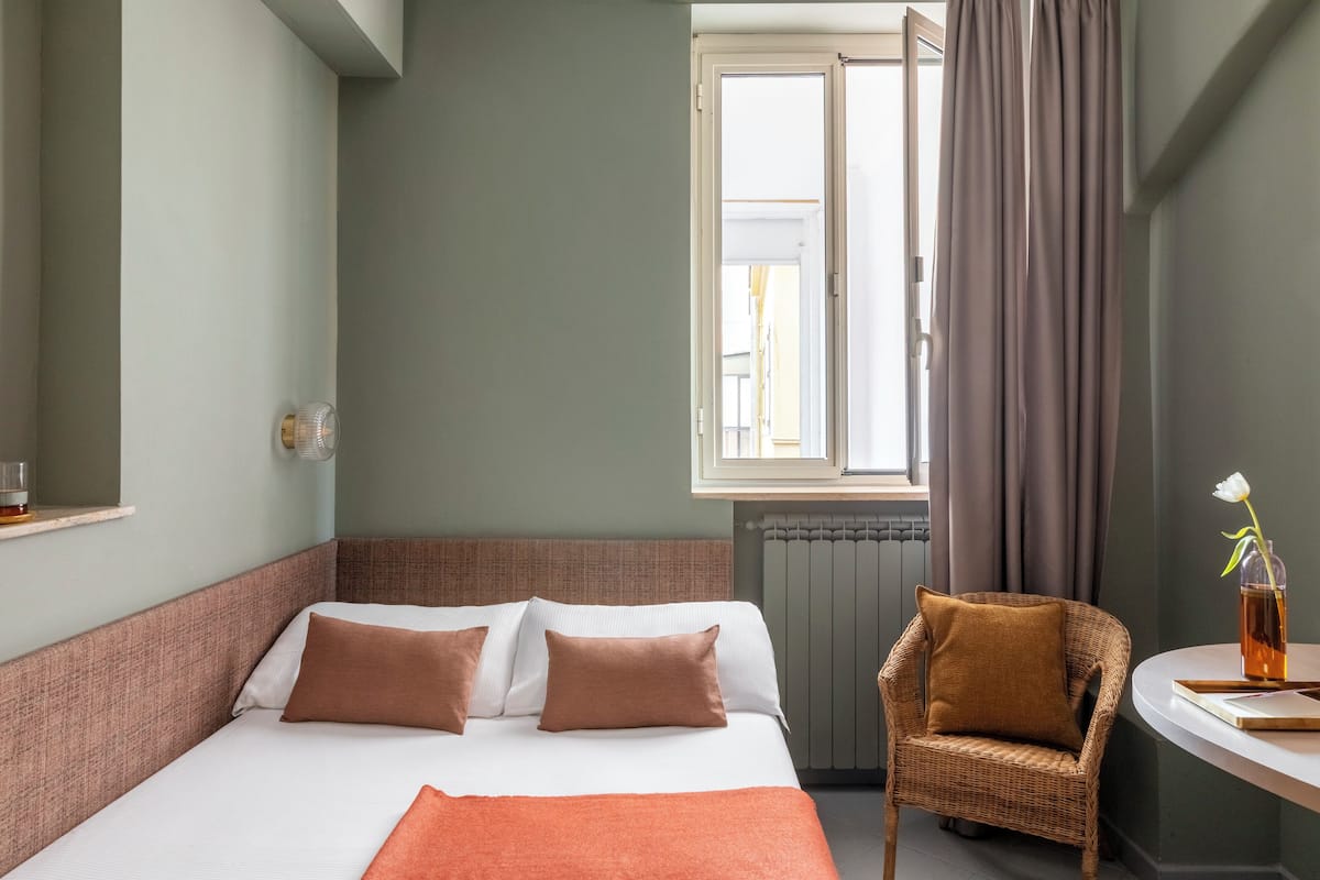 Basic Double Room | Desk, blackout drapes, free WiFi, bed sheets