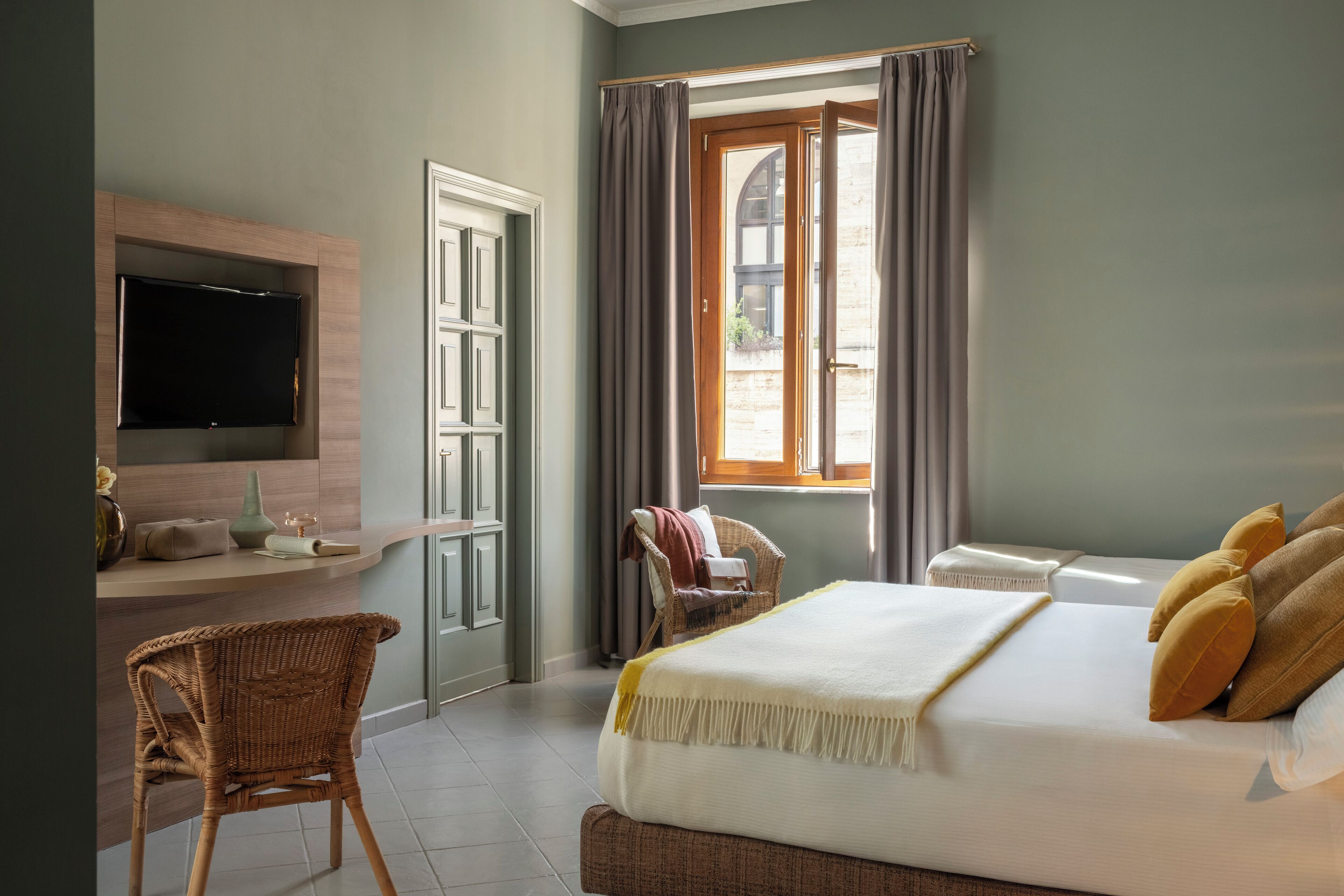 Dreibettzimmer | Schreibtisch, Verdunkelungsvorhänge, kostenloses WLAN, Bettwäsche