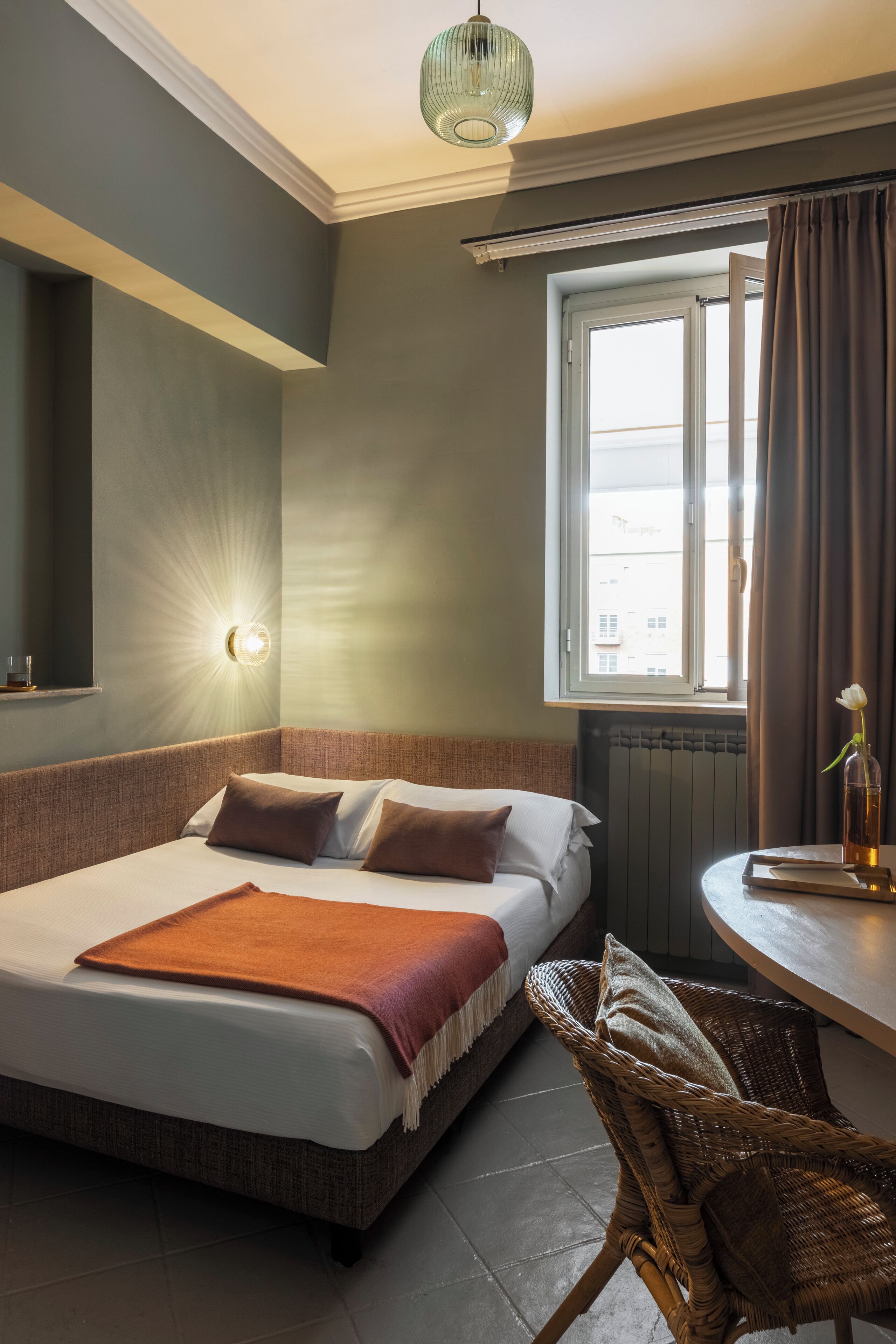 Basic Double Room | Desk, blackout drapes, free WiFi, bed sheets