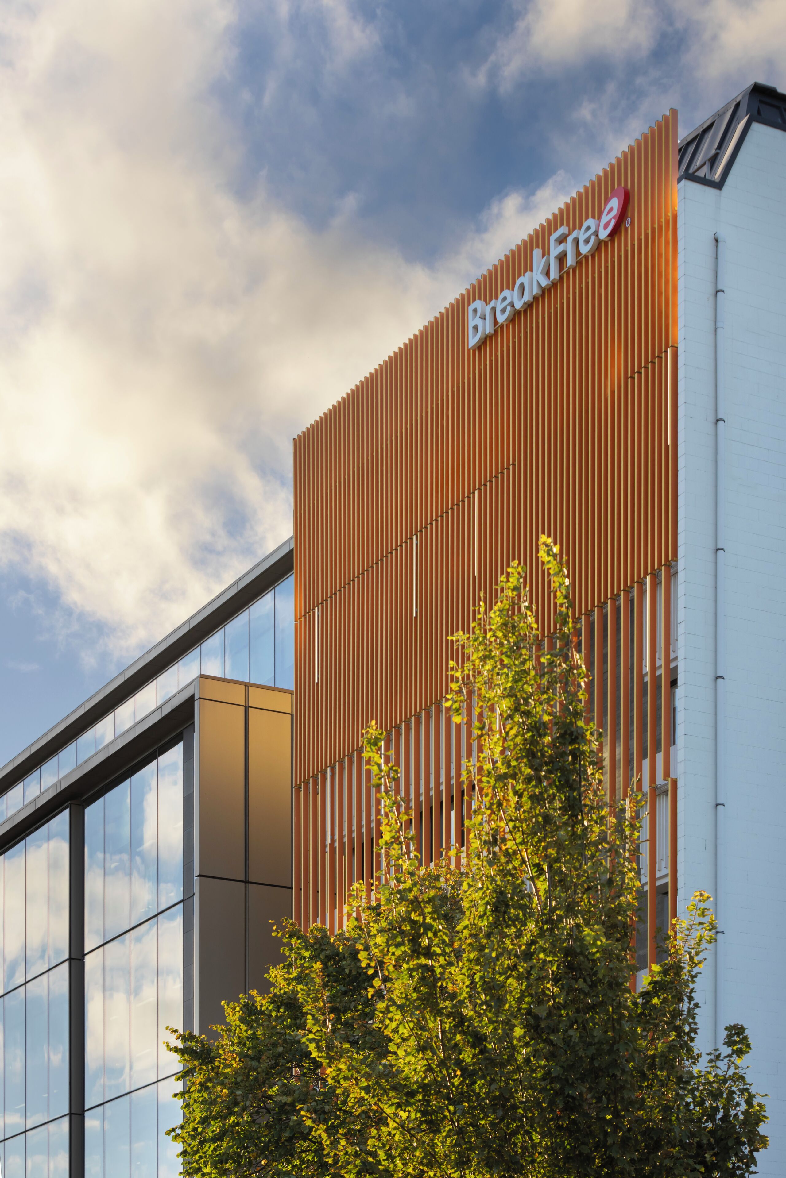 Façade de l’hébergement