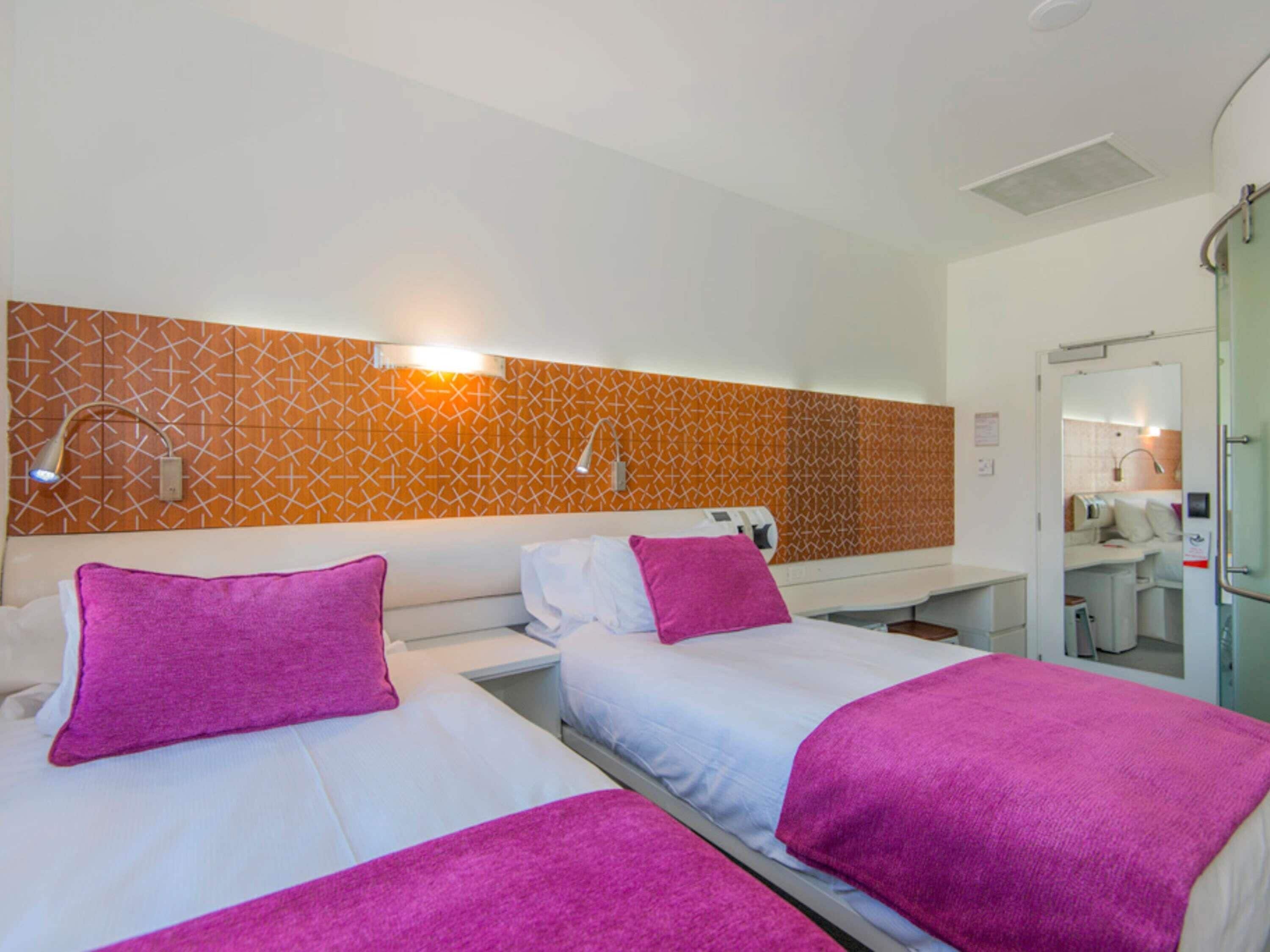 Premium bedding, pillow-top beds, free WiFi, bed sheets