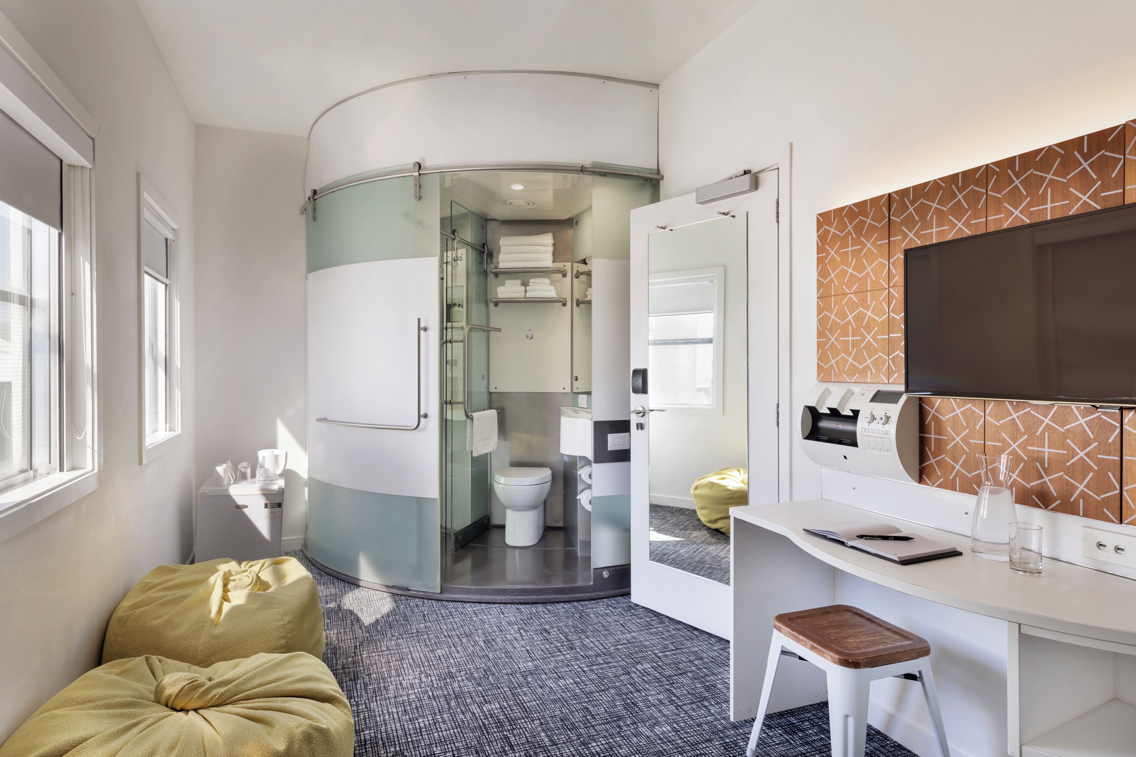 Familie tweepersoonskamer (City Urban) | Luxe beddengoed, pillowtop-bedden, gratis wifi, beddengoed