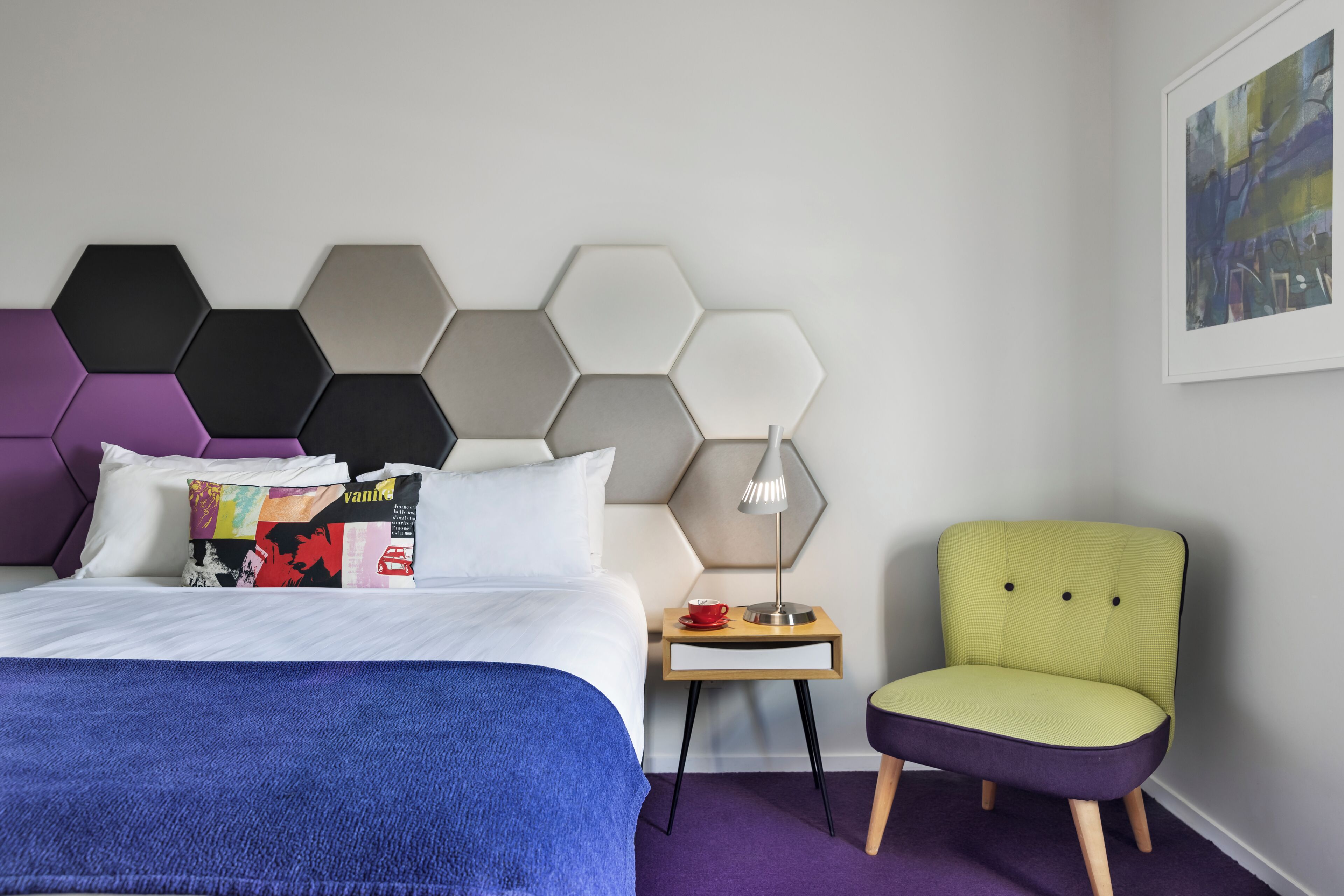 Premium bedding, pillowtop beds, free WiFi, bed sheets