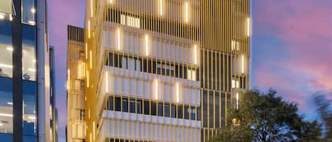 Façade de l’hébergement