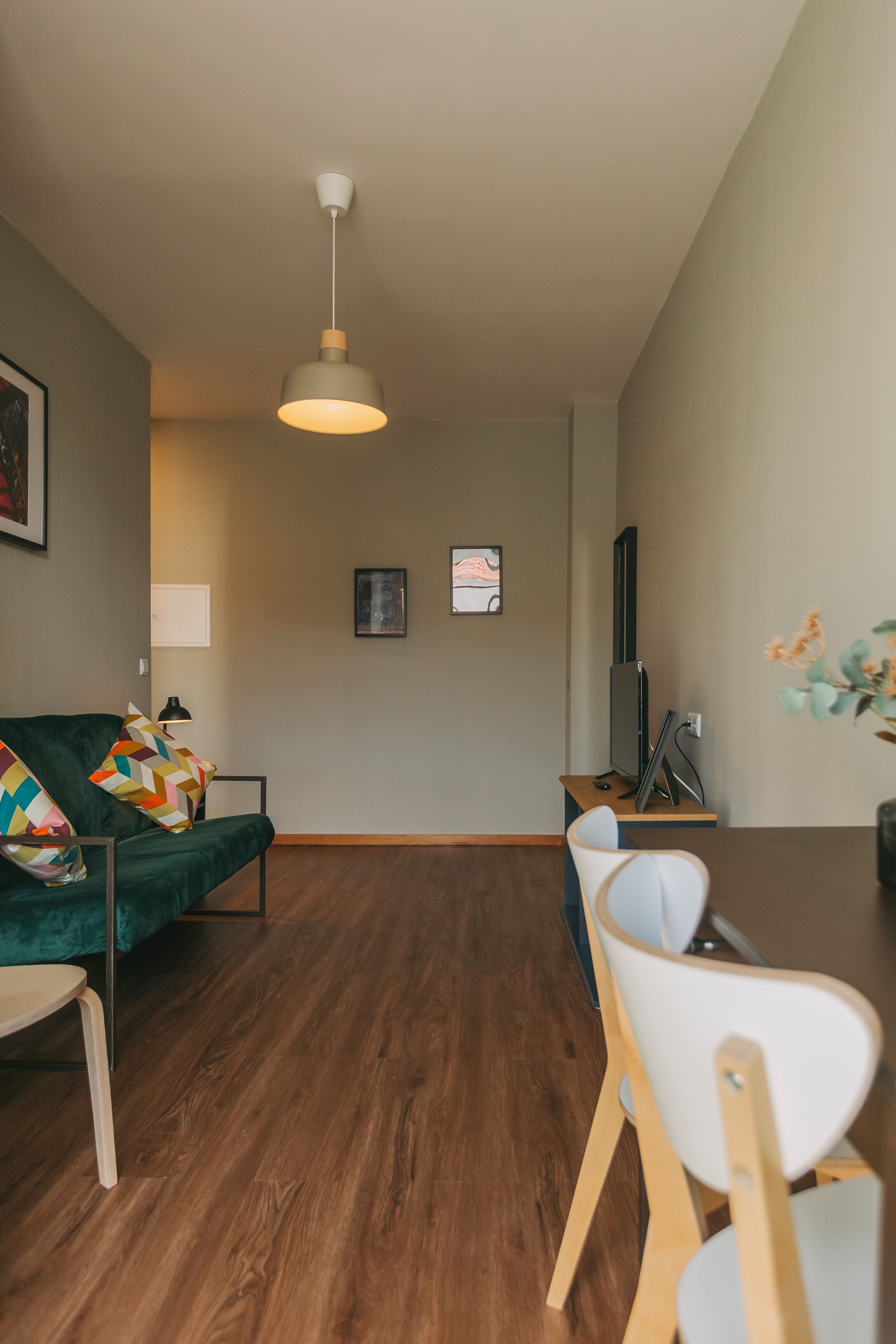 Appartement Standard, 1 chambre | Coin séjour | Télévision à écran plat