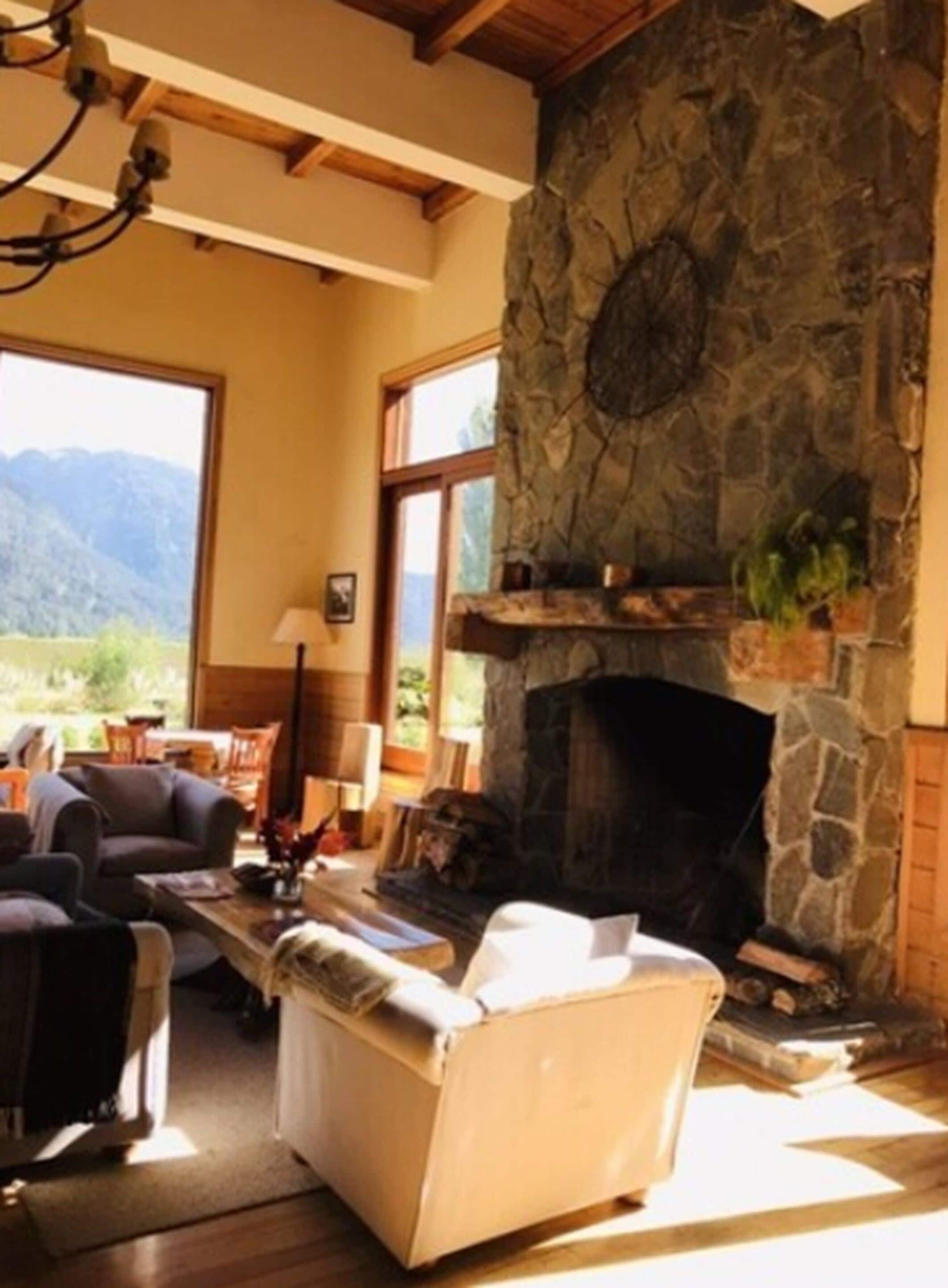 Zona de estar del vestíbulo