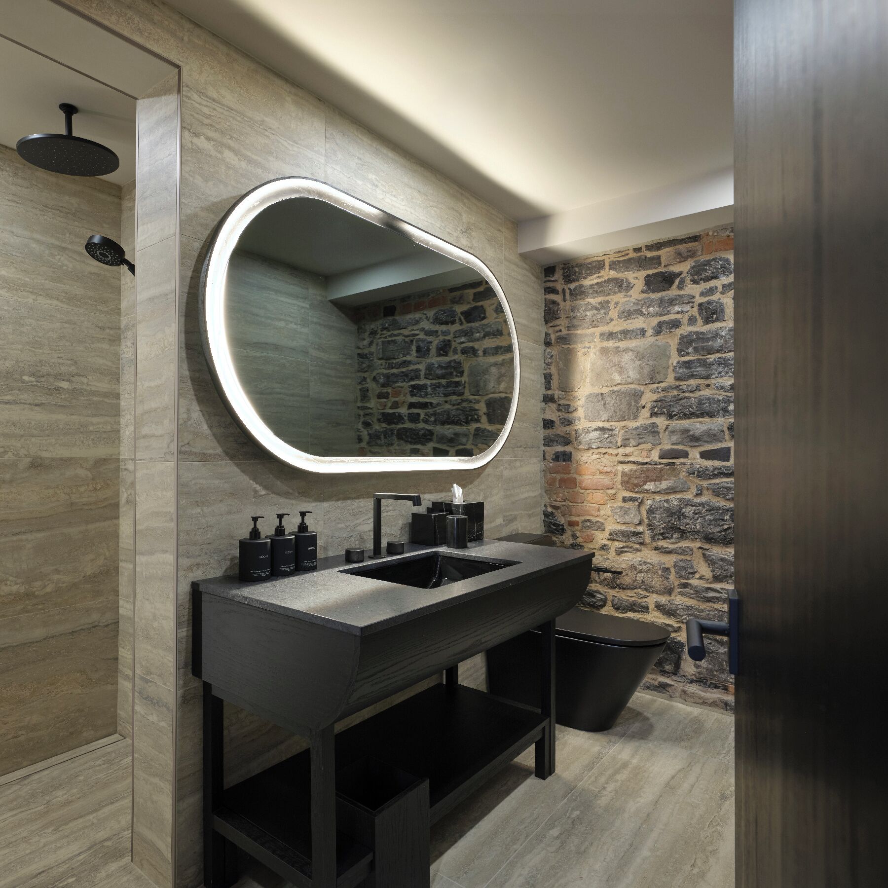 deluxe room, 1 king bed | bathroom | free toiletries, hair dryer, bathrobes, slippers