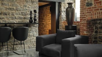 Sala de estar en el lobby