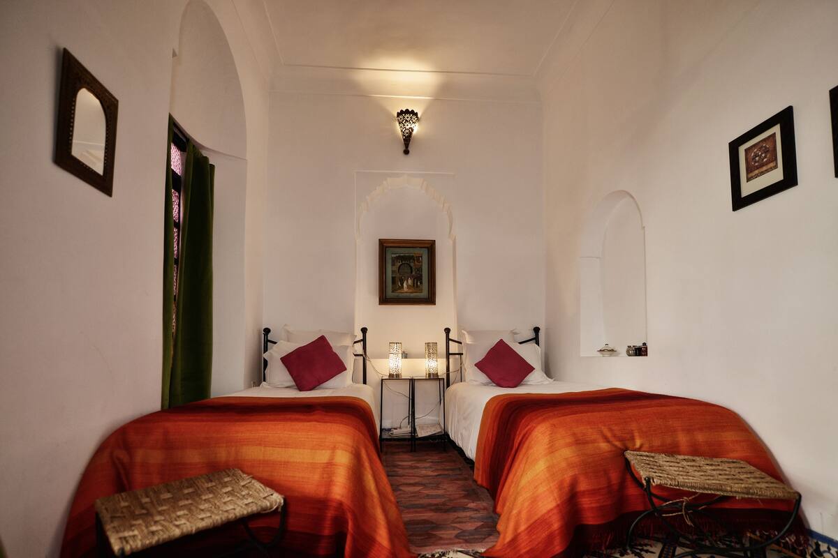 Chambre (Jasmin) | Système d’insonorisation, accès au Wi-Fi (inclus), décor unique