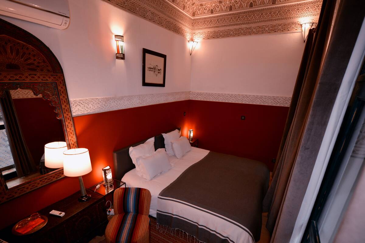 Chambre (Olivier) | Système d’insonorisation, accès au Wi-Fi (inclus), décor unique