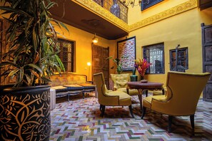 Sitzecke in der Lobby