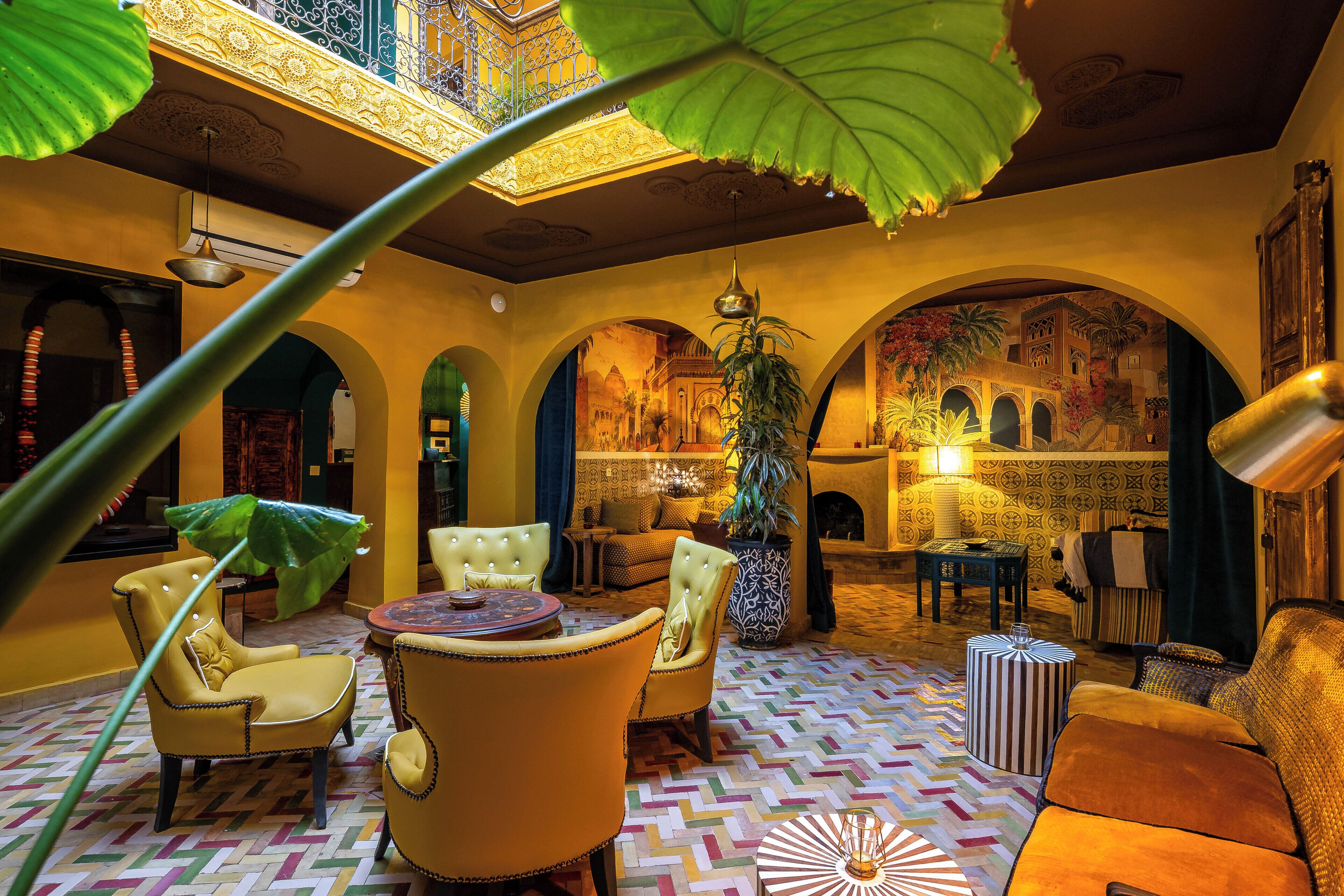 Lobby sitting area