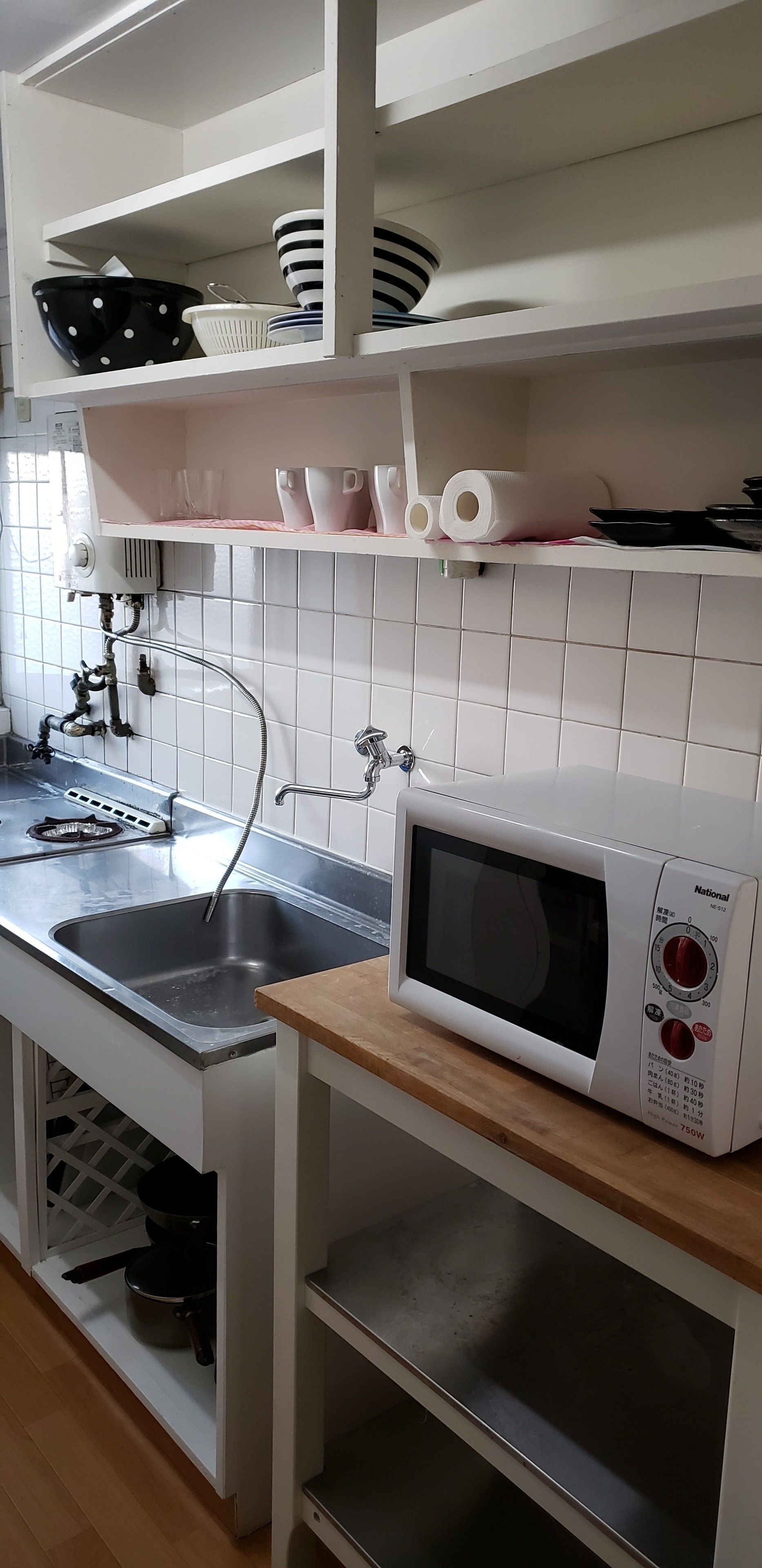 Dapur pribadi | Lemari es, microwave, kompor, dan pemanggang roti