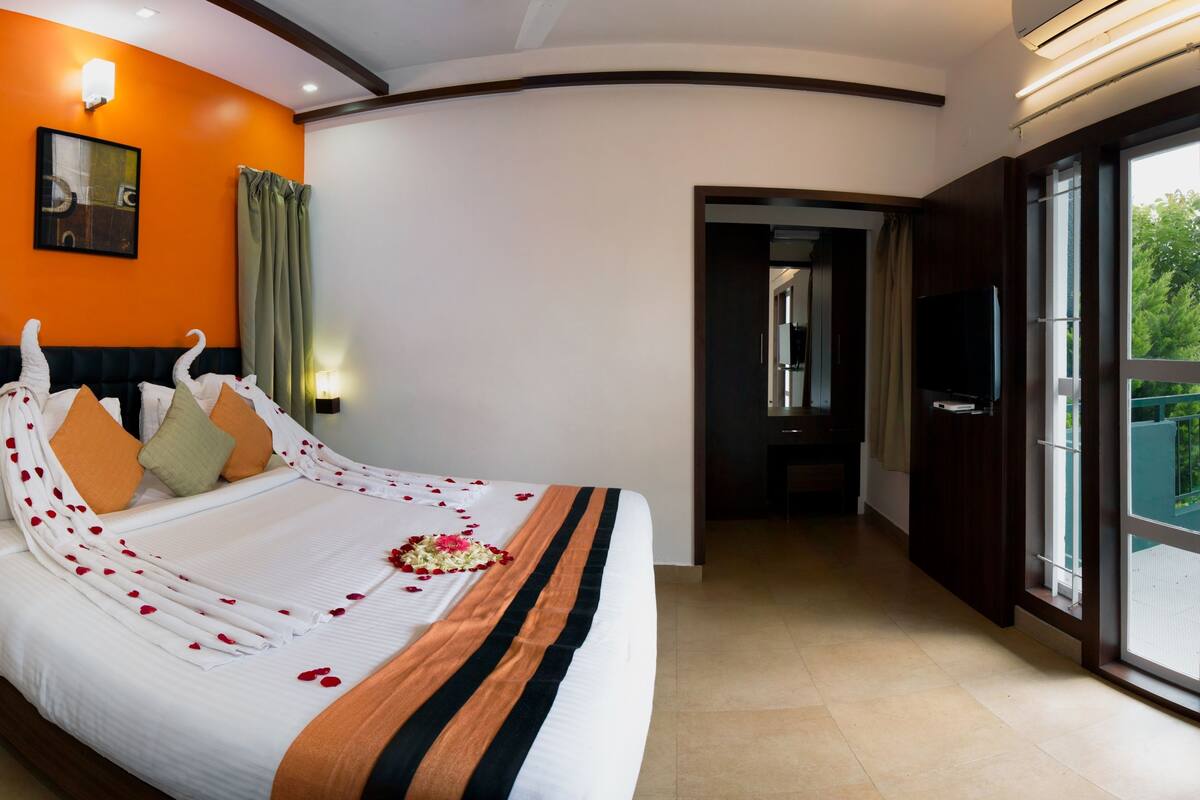 Vila lua de mel | Roupas de cama premium, frigobar, cofres nos quartos