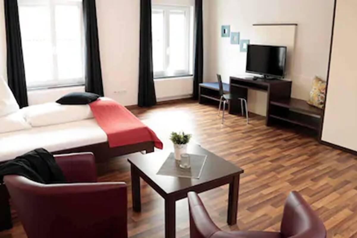 minibar, in-room safe, desk, blackout curtains