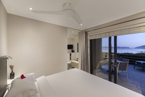 Ropa de cama de alta calidad y artículos del minibar gratis 