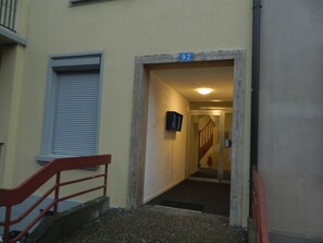Entrée de l’hébergement
