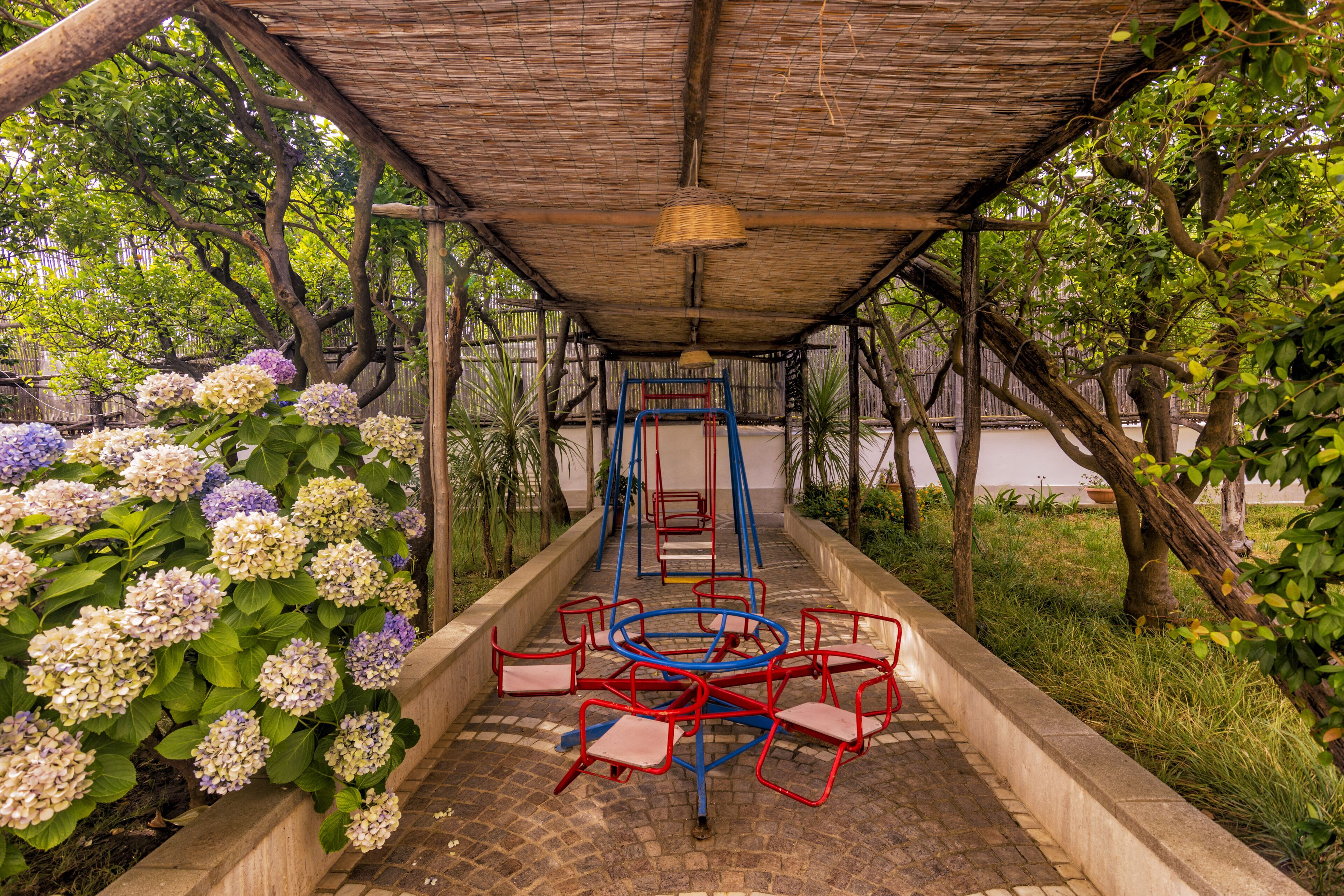 Außen-Kinderspielplatz