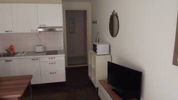 Studiolejlighed | Privat tekøkken | Kogeplade