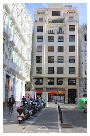 Façade de l’hébergement