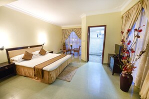 Deluxe Double Room Single Use, City View | Premium bedding, minibar, in-room safe, desk