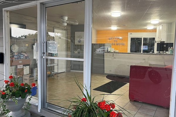 Interior entrance