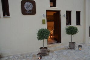 Entrada de la propiedad