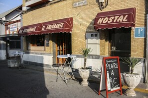 Entrée de l’hébergement