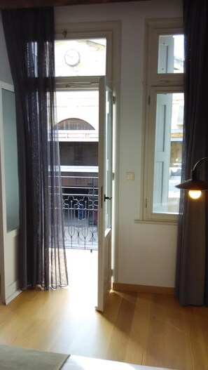 Blick von der Unterkunft