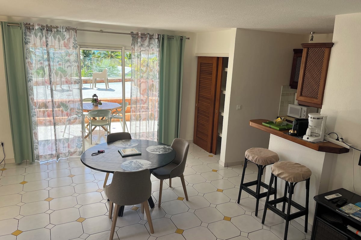Comfort Apartment, Terrace | Living area | 55-inch flat-screen TV with cable channels, TV