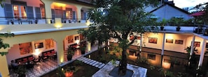 Espace de banquet Ă lâextĂ©rieur