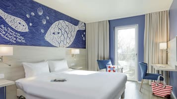 Habitación Confort doble, 1 cama doble (All Comfort) | Caja fuerte, escritorio, sistema de insonorización