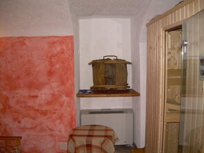 Kamar Double atau Twin, pemandangan gunung | Kamar mandi | Shower, perlengkapan mandi gratis, pengering rambut, dan handuk