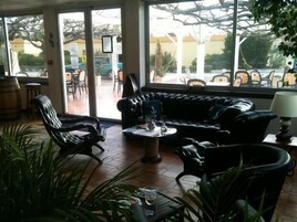 Sala de estar en el lobby